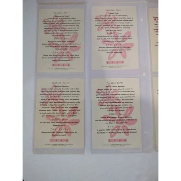 Barbie Trading Cards Lot Of 16 - Picture 8 of 10